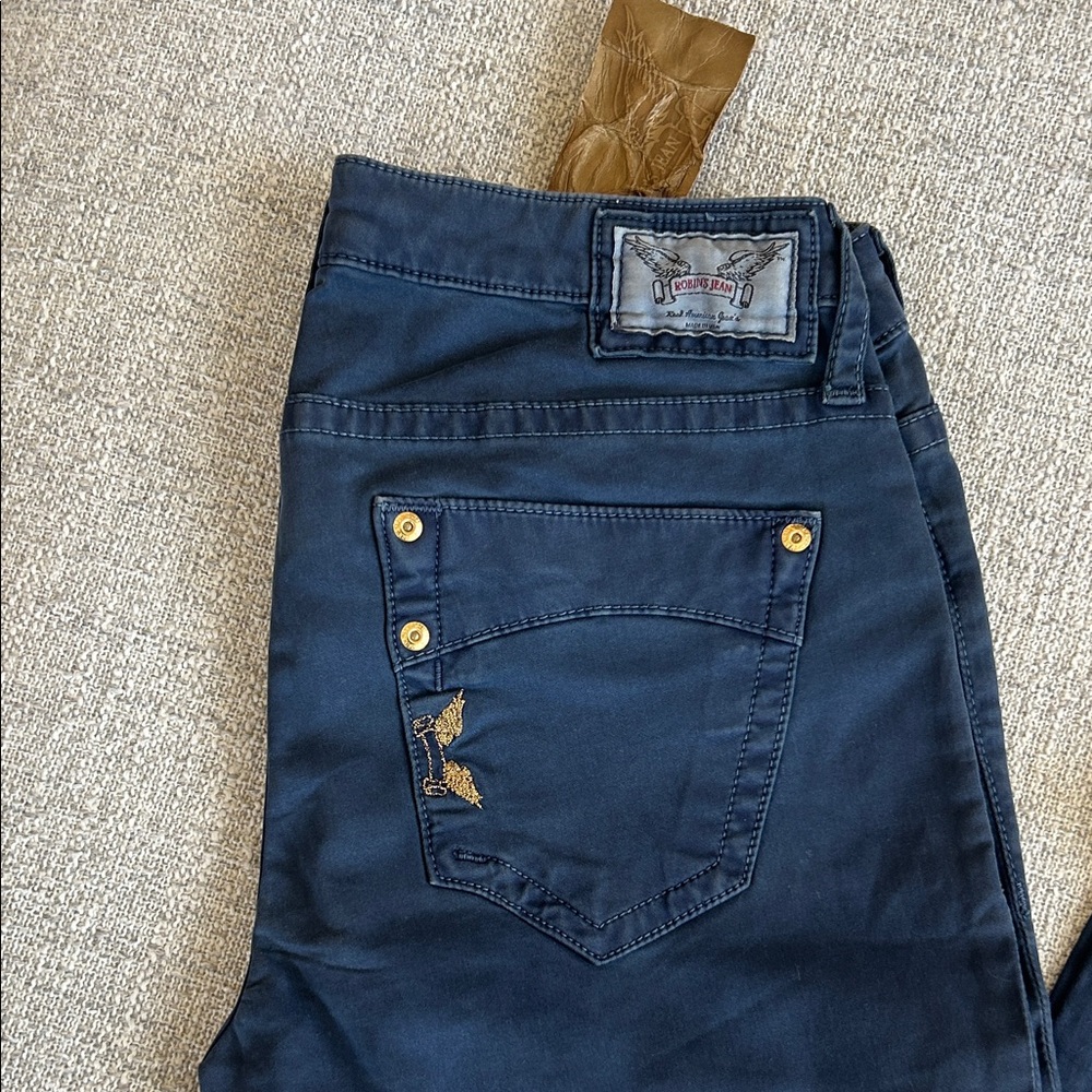 Robin's Jean Dark Blue Women's Jeans - Picture 2 of 7